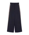 Weekend Max Mara Drawcord Elastic Waist Sweatpants In Black
