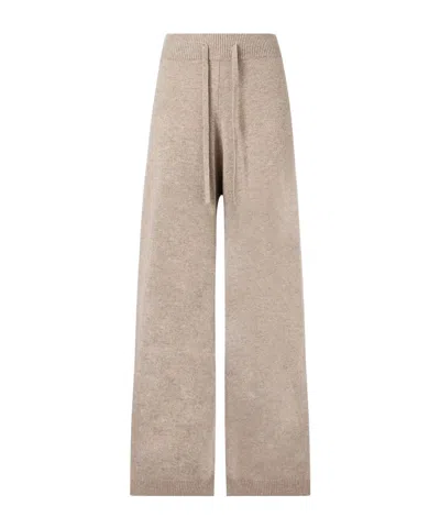 Weekend Max Mara Drawstring Casual Pants In Gray