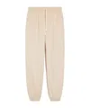 Weekend Max Mara Elis Soft Trousers In Jersey Drap In Nude