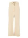 Weekend Max Mara Drawstring Track Pants In Neutral