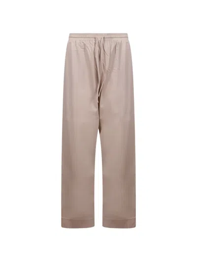 Weekend Max Mara Drawstring Trousers In Pink