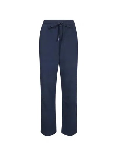 Weekend Max Mara Drawstring-fastening Track Pants In Blue