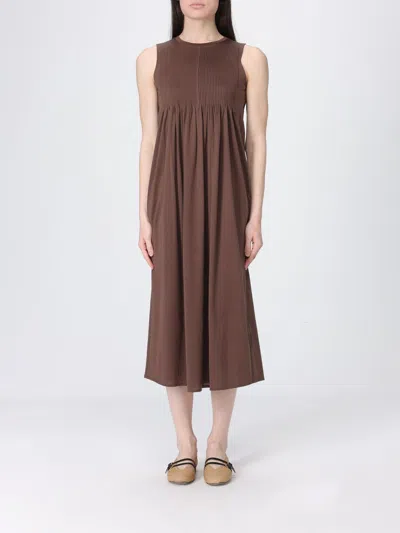 Weekend Max Mara Dress Woman  In Brown