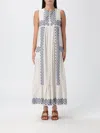 Weekend Max Mara Manila Paisley-print Tiered Midi Dress In Multi