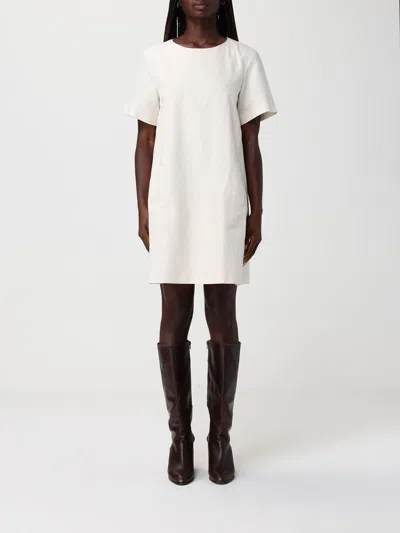 Weekend Max Mara Dress Woman  In White