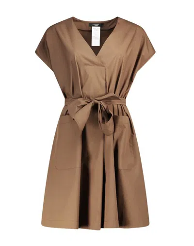 Weekend Max Mara Dresses In Caffe