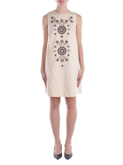 WEEKEND MAX MARA WEEKEND MAX MARA DRESSES IVORY