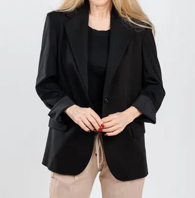 Weekend Max Mara Ebano Jersey Jacket In Black