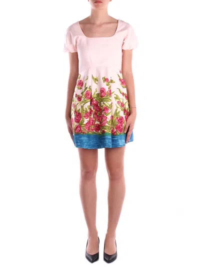 WEEKEND MAX MARA EBBRO FLORAL PATTERNED MINI DRESS