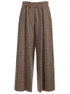 Weekend Max Mara Wool Blend Ebe Wide-leg Pant With Embroidery