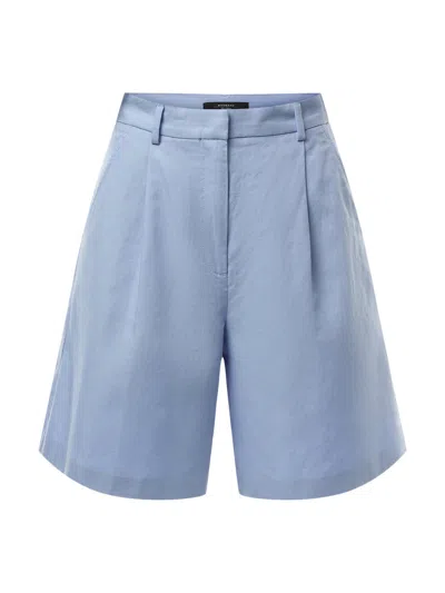 Weekend Max Mara Ecuba Shorts In Light Blue