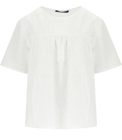 Weekend Max Mara Editta White Blouse