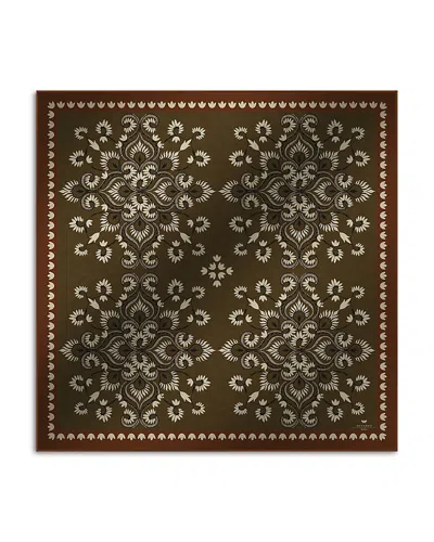 Weekend Max Mara Educata Caramel Stole Scarf In Burgundy