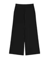 Weekend Max Mara Elastic Waist Casual Pants In Black