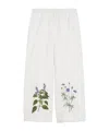 Weekend Max Mara Women's Volante Long Trouser White | Size 44 | 2515131112600001 In White
