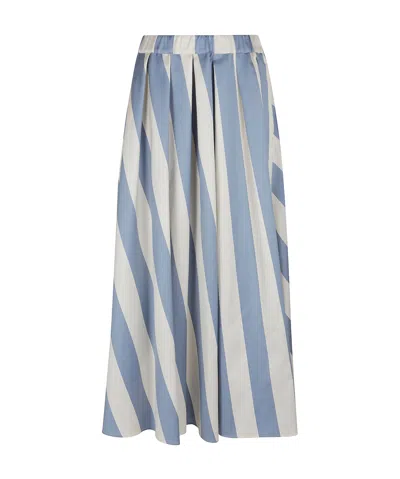 Weekend Max Mara Elastic Waist Skirt In Multi