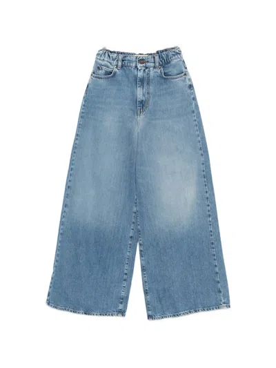 Weekend Max Mara Elasticated Five-pockets Jeans In Blue