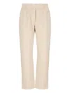 Weekend Max Mara Elasticated-waist Trousers In Neutral