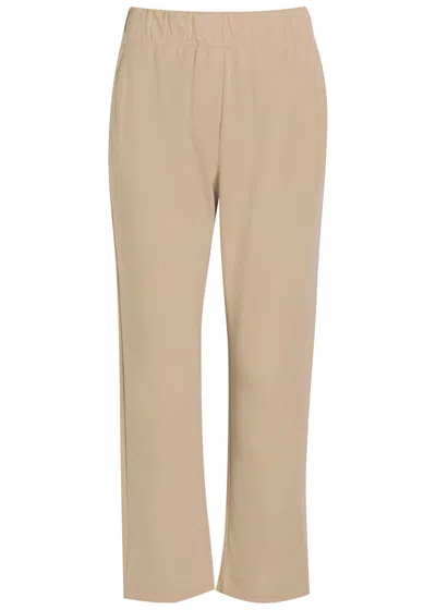Weekend Max Mara Elfo Jersey Trousers In Brown