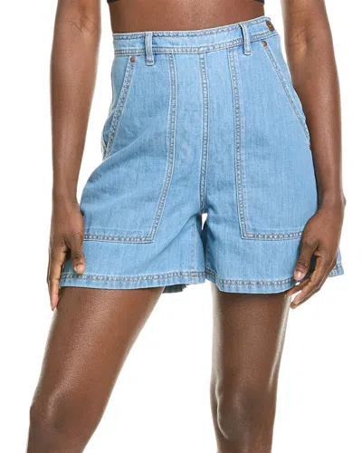 WEEKEND MAX MARA ELICIA LINEN-BLEND SHORT