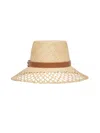 Weekend Max Mara Eliseo Hat-cap Beige In Yellow