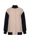 Weekend Max Mara Elissee Bomber Jacket In Neutral