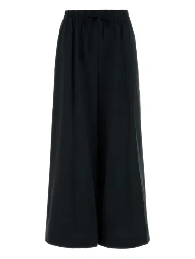 Weekend Max Mara Elmo Wide-leg Trousers In Blue