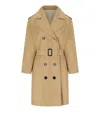 Weekend Max Mara Elodia Beige Trench In Brown