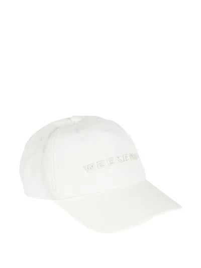 Weekend Max Mara Embroidered Baseball Cap In Green