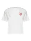 Weekend Max Mara Acline Jersey Short Sleeved T-shirt In White