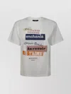 Weekend Max Mara Embroidered Graphic Print T-shirt Cabin