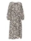 Weekend Max Mara Anzio Dress In Brown