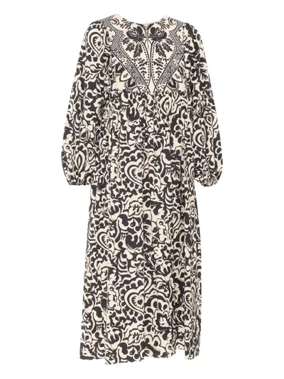 Weekend Max Mara Anzio Dress In Brown