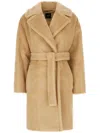Weekend Max Mara Emmy Coat In 中性色