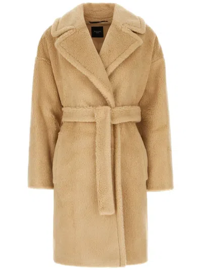 Weekend Max Mara Emmy Coat In 中性色