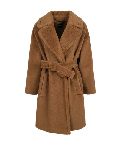 WEEKEND MAX MARA WEEKEND MAX MARA BELTED LONG-SLEEVED COAT