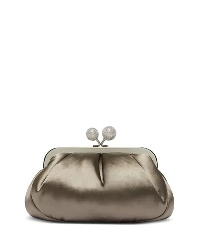 Weekend Max Mara Emmy Pasticcino Bag In Medium Grey