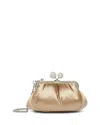 Weekend Max Mara Emmy Small Pasticcino Bag In Beige