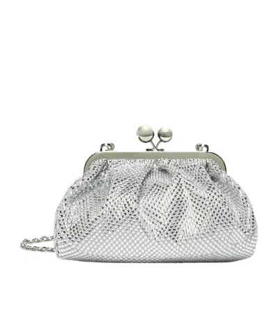 Weekend Max Mara Small Pasticcino Bag In White