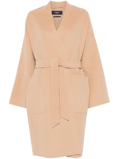 Weekend Max Mara Eris Coat In Neutrals