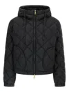 Weekend Max Mara Eris Diamond-quilted Jacket In Black