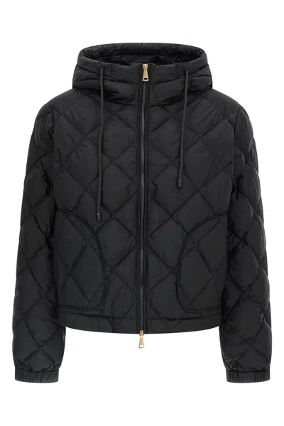 Weekend Max Mara Eris Diamond-quilted Jacket In Black