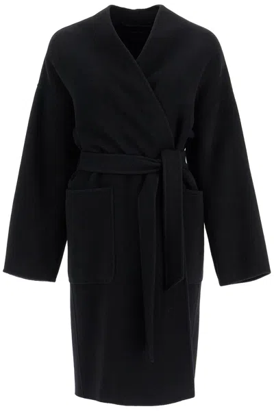 WEEKEND MAX MARA ERIS MIDI WRAP COAT WITH ROBE