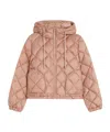Weekend Max Mara Eris Quilted Jacket Rose In Pink