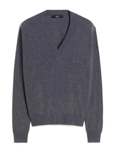 Weekend Max Mara Estremo Wool And Cashmere Sweater By In Gray