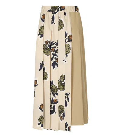 Weekend Max Mara Etra Beige Skirt In Neutral