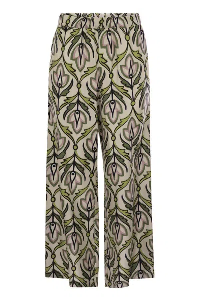 Weekend Max Mara Eusebio - Silk Twill Trousers