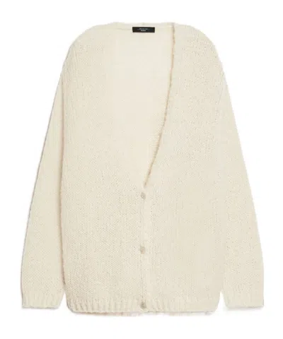 WEEKEND MAX MARA WEEKEND MAX MARA V-NECK LONG-SLEEVED CARDIGAN
