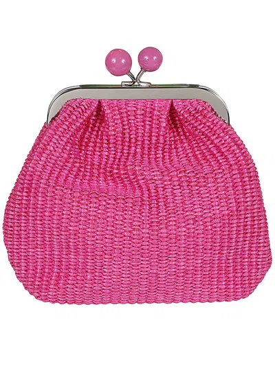 Weekend Max Mara Extra Small Pasticcino Bag In Pink