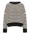 Weekend Max Mara Ezor Bicolor Sweater In Multi
